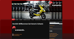 Desktop Screenshot of generic-motos.ch